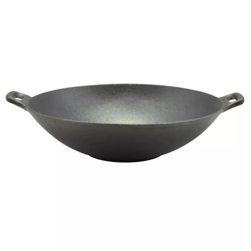 Öntöttvas wok 36 cm